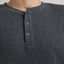 Polera Hombre Algodón Waffle Gris Marengo