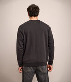 Polerón Hombre Algodón Cuello Redondo Teo Gris