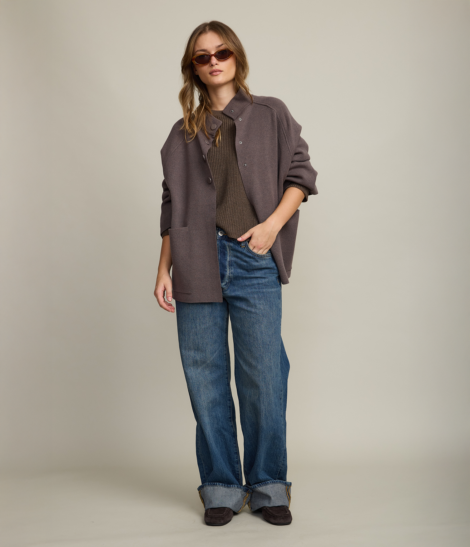 Chaqueta Mujer Otavia Taupe
