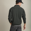 Sweater Hombre 100% Algodón Acra Half Zipper Verde Oscuro