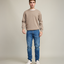 Sweater Hombre Tokio Cuello Redondo Beige