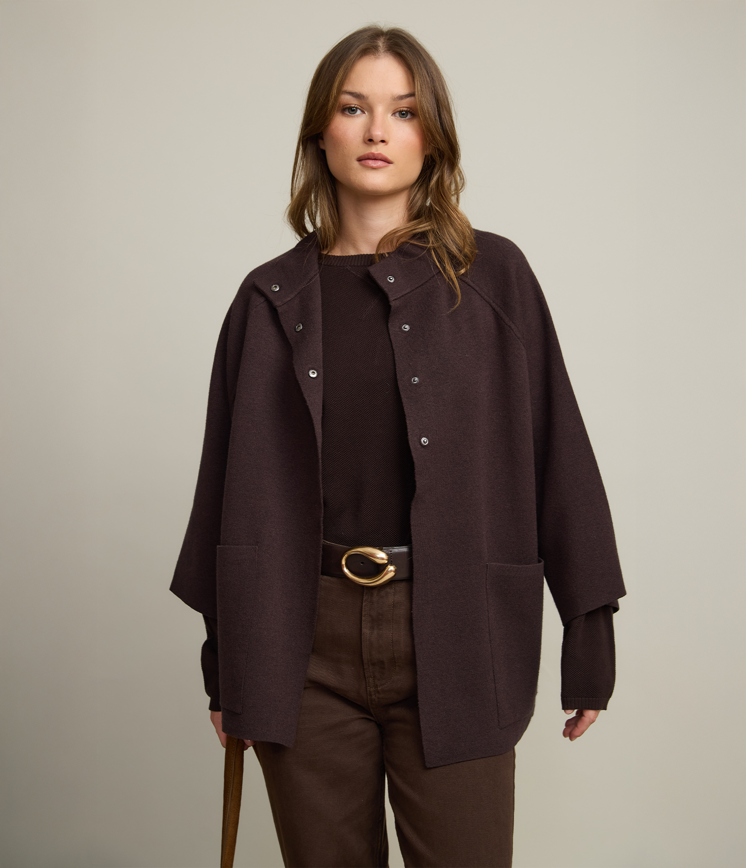 Chaqueta Mujer Otavia Café Chocolate
