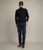 Sweater Hombre Tokio Full Zipper Negro