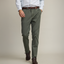 Pantalón Hombre Algodón Lyocell Chino Verde