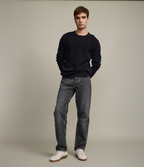 Sweater Hombre 100% algodón Waffle Negro