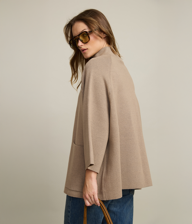 Chaqueta Mujer 100% Algodón Otavia Beige