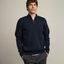 Sweater Hombre Tokio Half Zipper Azul Marino