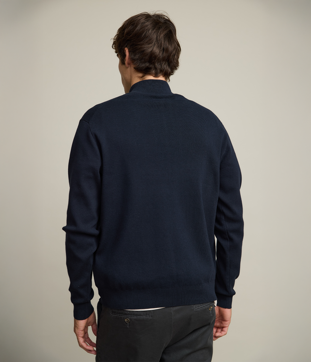 Sweater Hombre Tokio Half Zipper Azul Marino