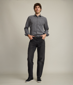 Camisa Hombre Denim Manga Larga Colt Gris