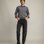 Camisa Hombre Denim Manga Larga Colt Gris