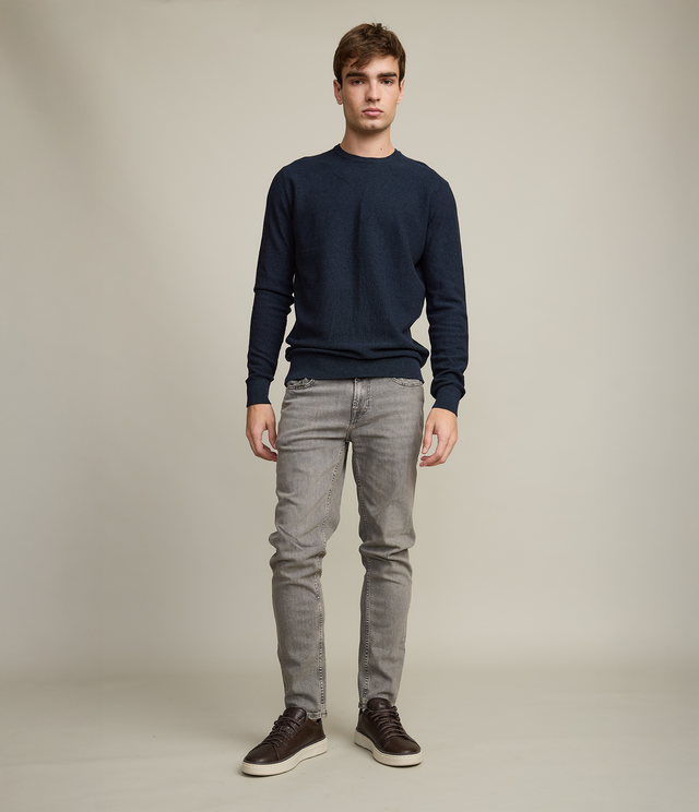 Sweater Hombre 100% Algodón Acra Azul Marino