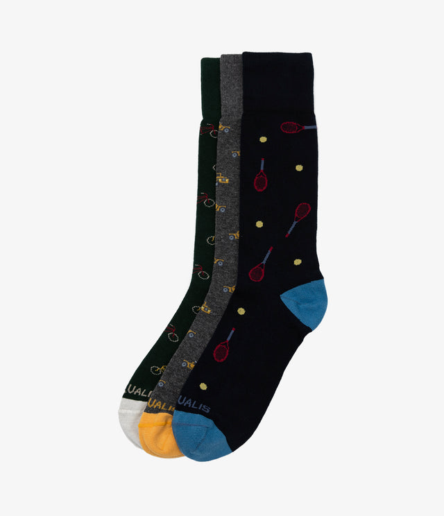 Tripack  Calcetines Hombre Sport Blue