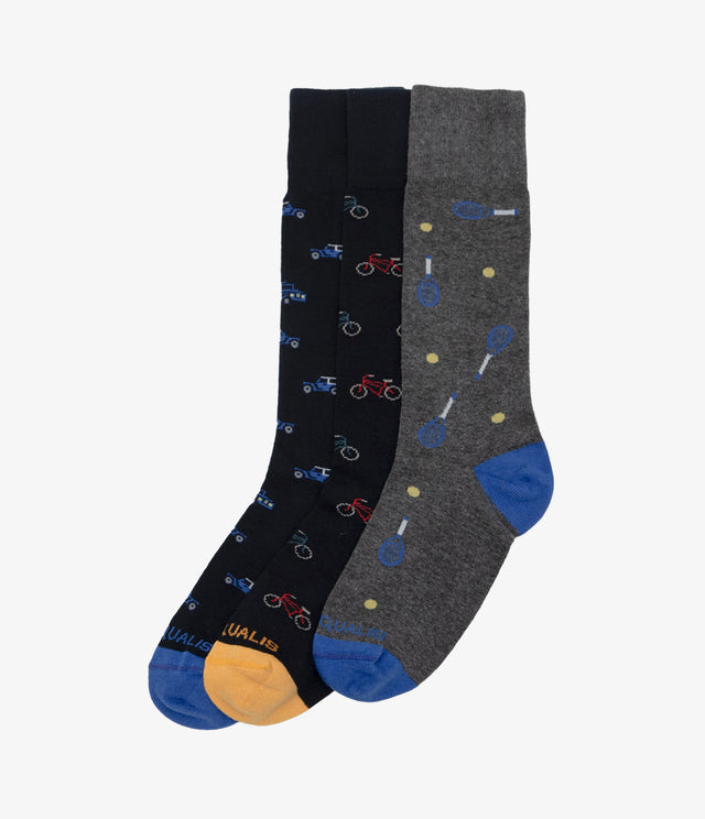 Tripack  Calcetines Hombre Sport Red