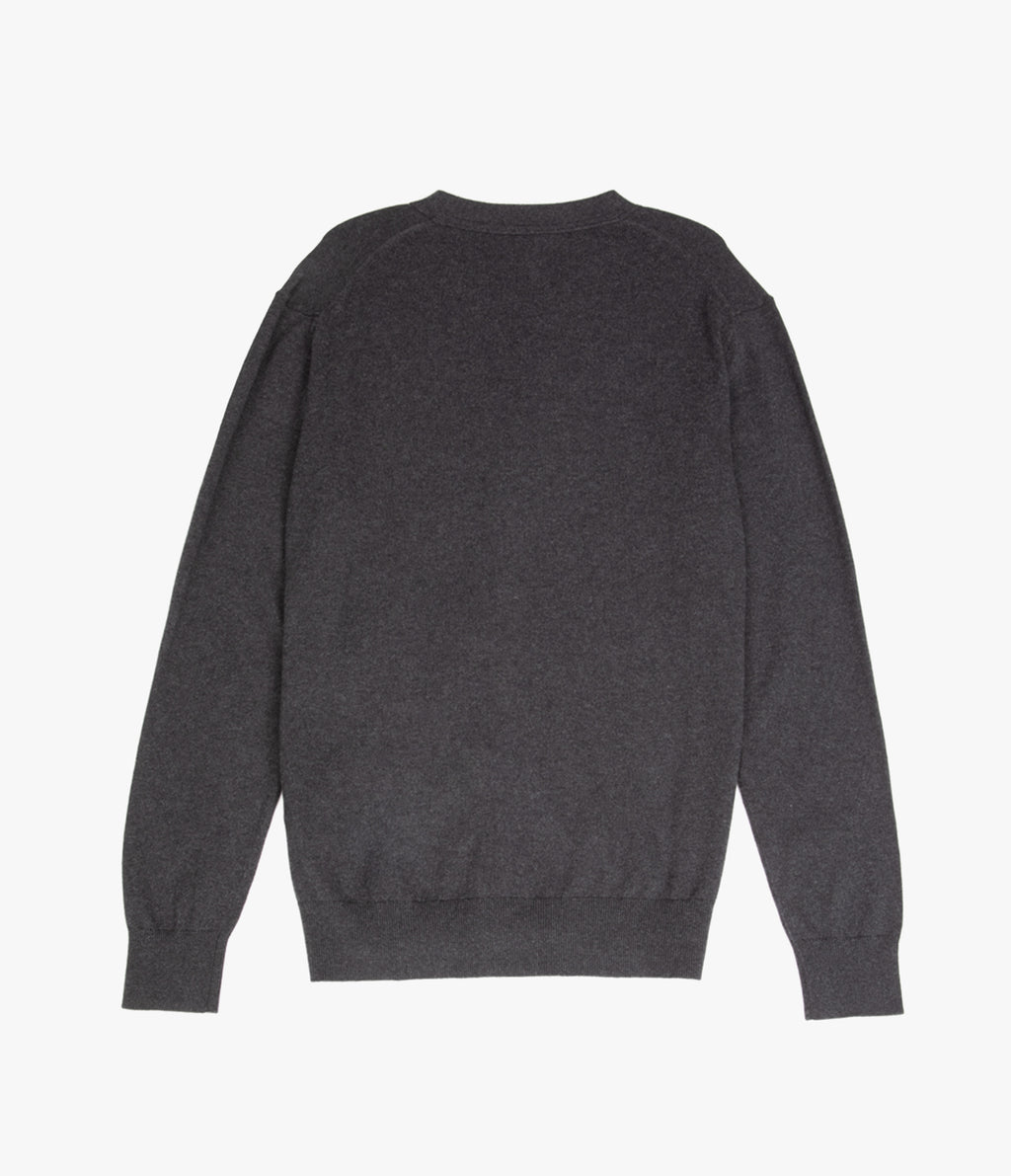 Cardigan Hombre Algodón Merino Balmai Gris Marengo