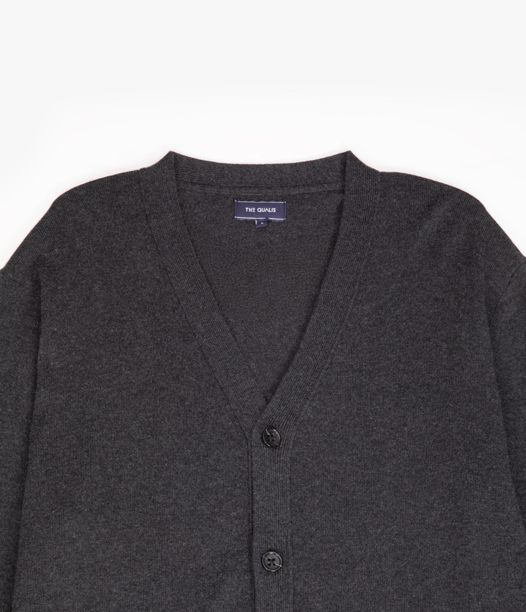 Cardigan Hombre Algodón Merino Balmai Gris Marengo
