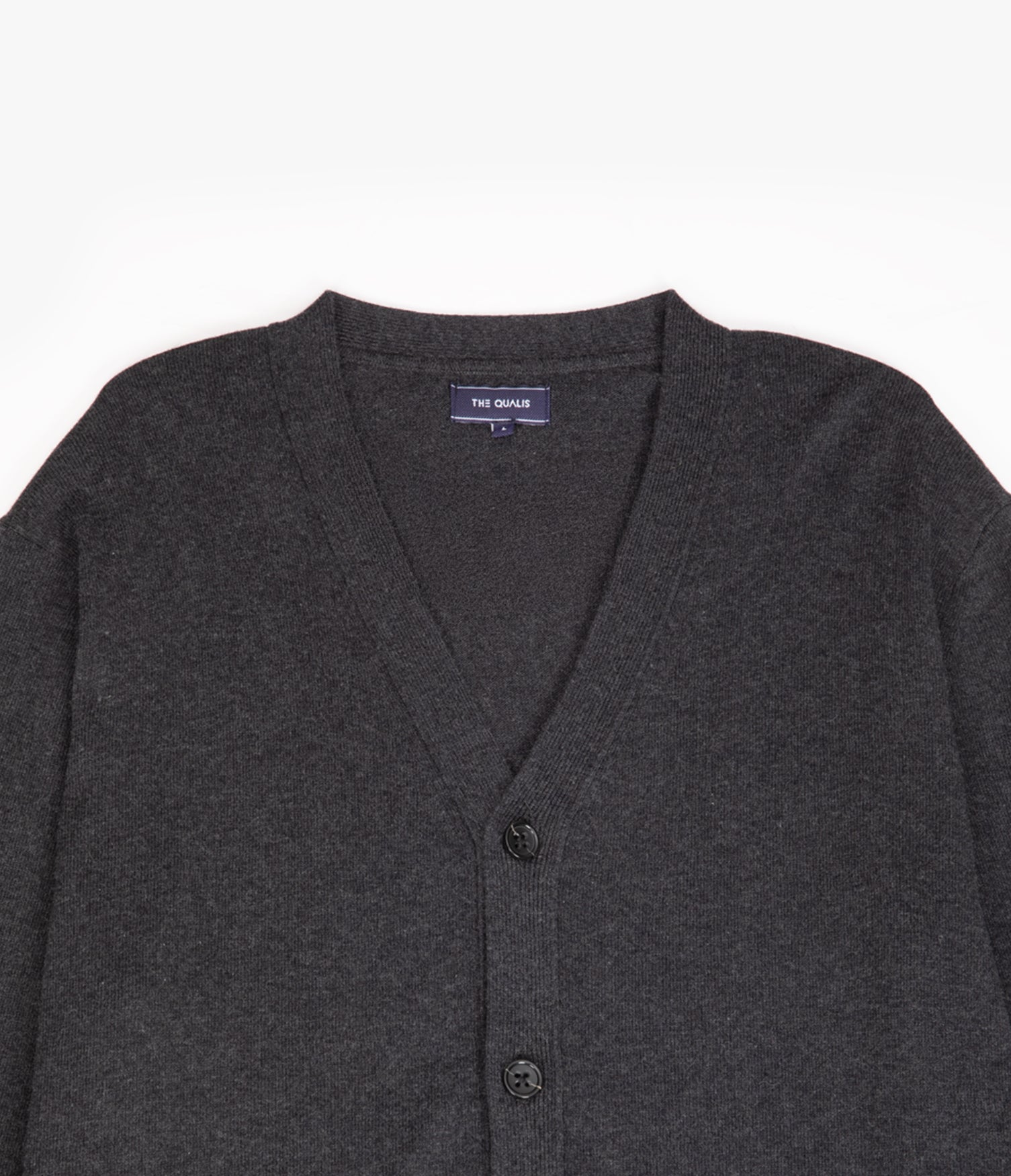 Cardigan Hombre Algodón Merino Balmai Gris Marengo
