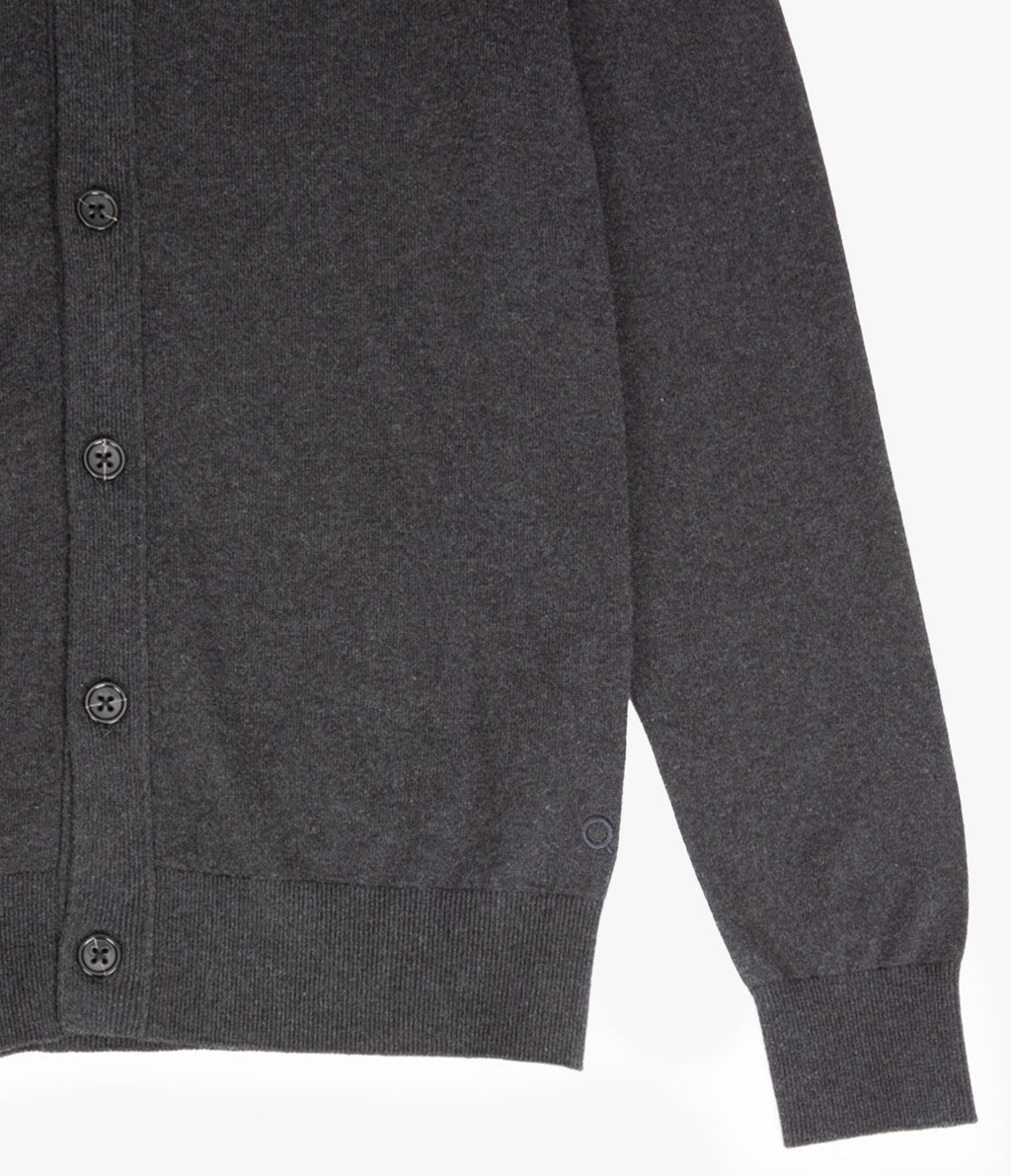 Cardigan Hombre Algodón Merino Balmai Gris Marengo