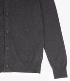 Cardigan Hombre Algodón Merino Balmai Gris Marengo