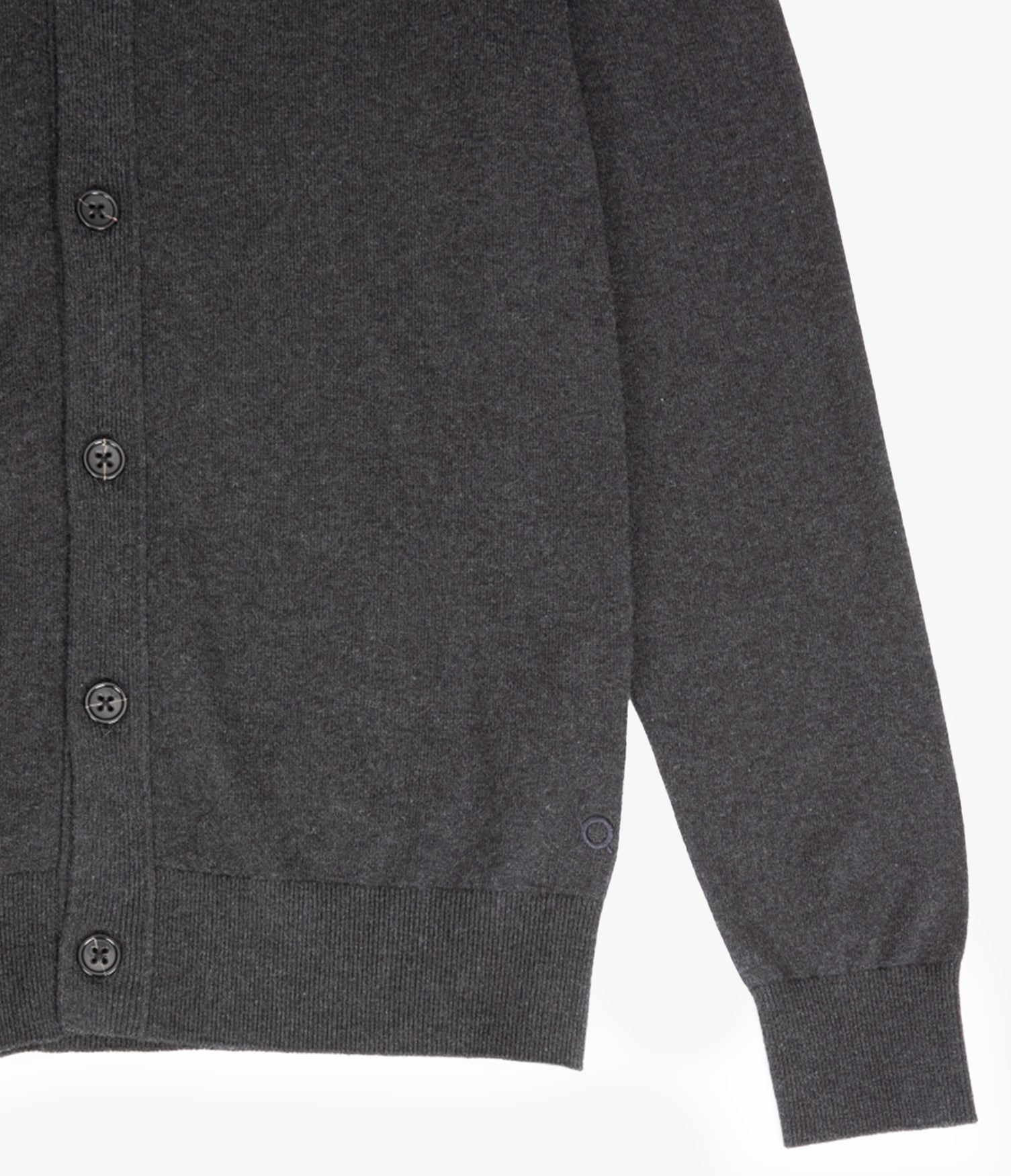 Cardigan Hombre Algodón Merino Balmai Gris Marengo