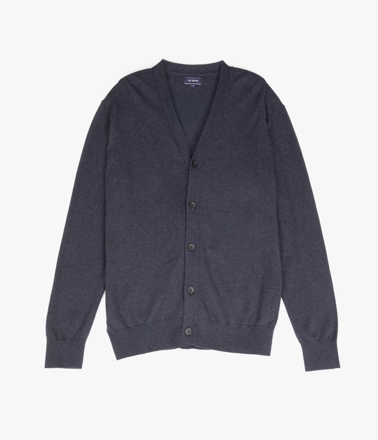 Cardigan Hombre Algodón Merino Balmai Azul Marino