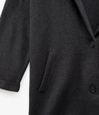Blazer Mujer 100% Algodón Francia Gris Grafito