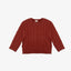 Sweater Trenzado Ladrillo - Sweater Mujer