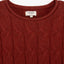 Sweater Trenzado Ladrillo - Sweater Mujer
