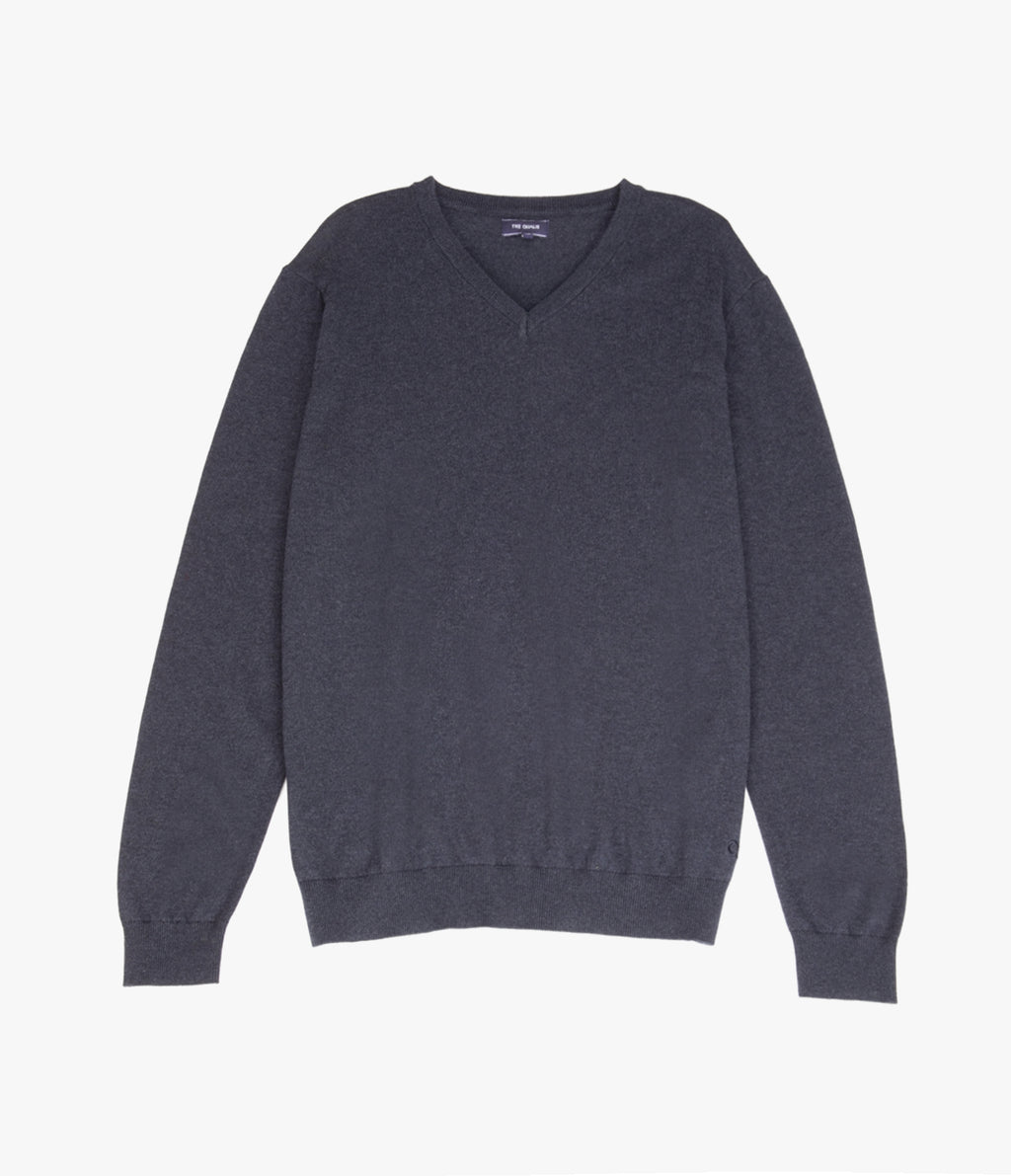 Sweater Hombre Algodón Merino Daloa Azul Marino