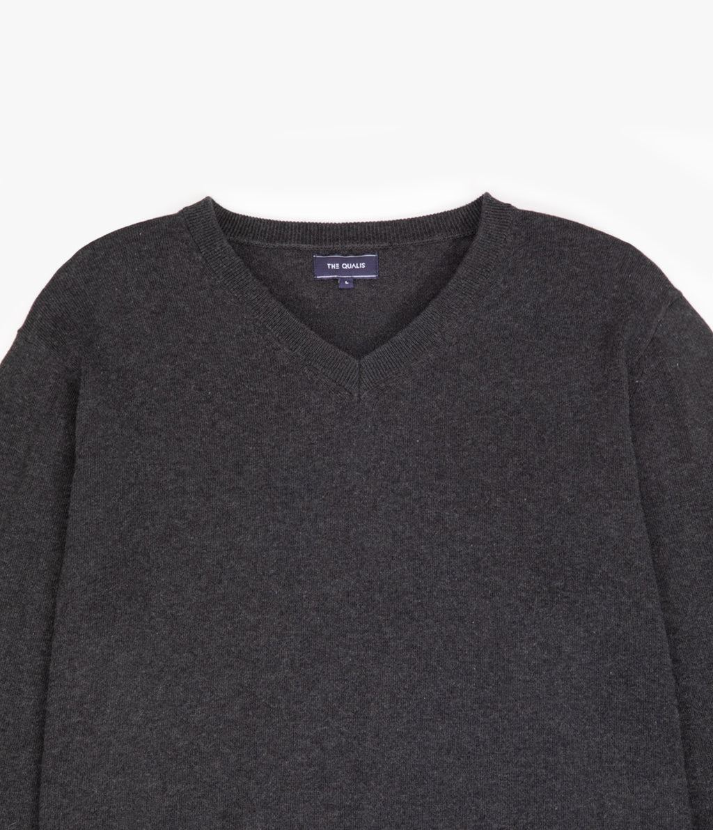 Sweater Hombre Algodón Merino Daloa Gris Marengo