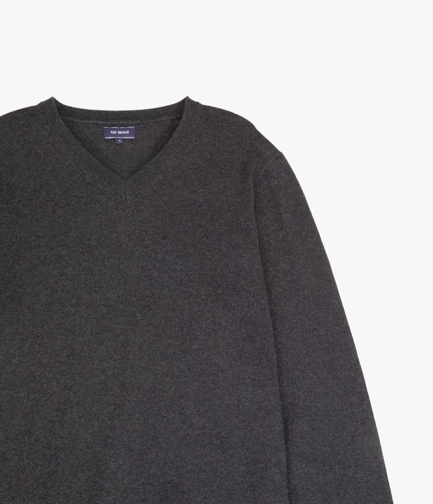 Sweater Hombre Algodón Merino Daloa Gris Marengo