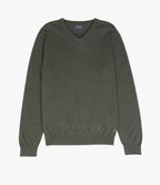 Sweater Hombre Algodón Merino Daloa Verde Oscuro