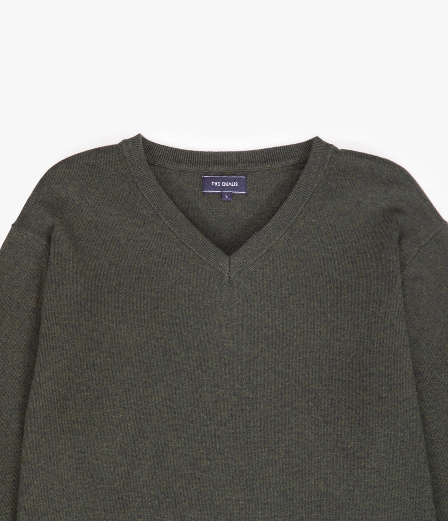 Sweater Hombre Algodón Merino Daloa Verde Oscuro