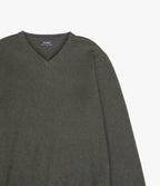 Sweater Hombre Algodón Merino Daloa Verde Oscuro