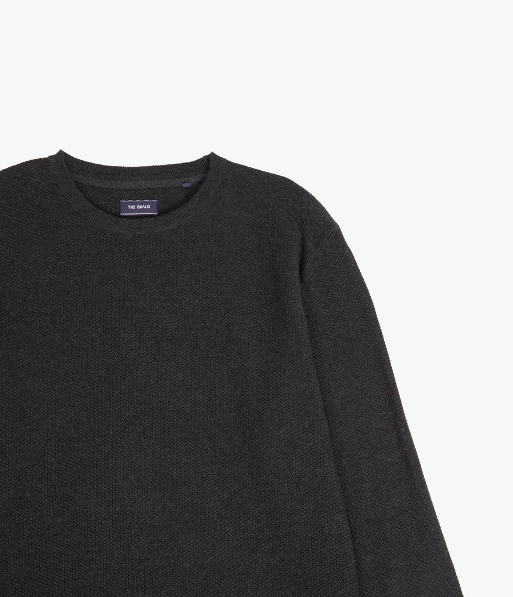 Sweater Hombre 100% Algodón Acra Gris Marengo