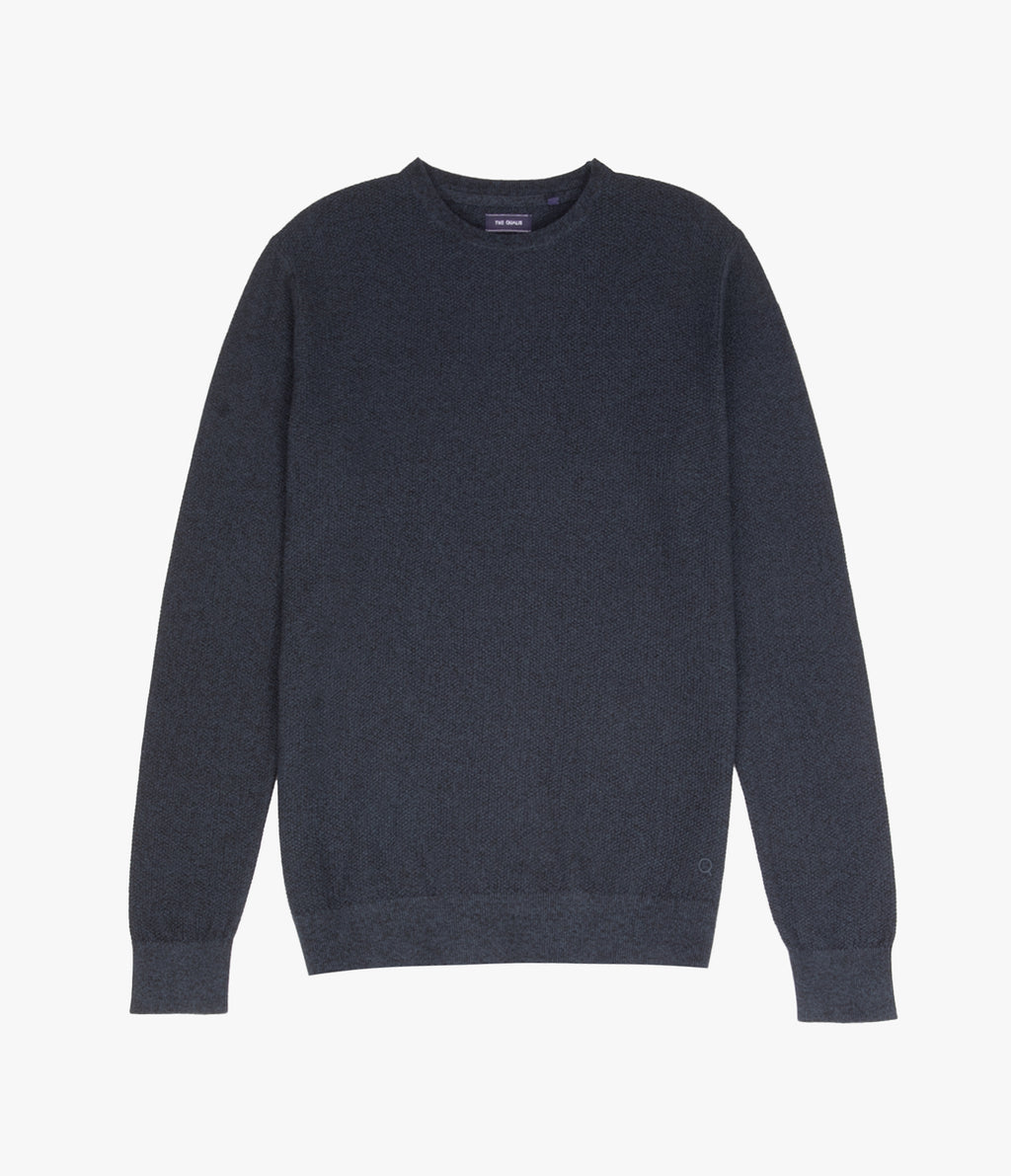 Sweater Hombre 100% Algodón Acra Azul Marino