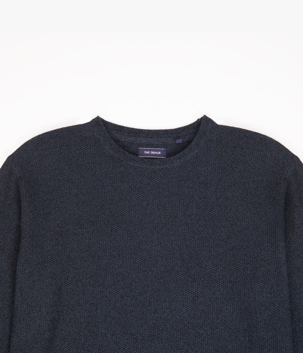 Sweater Hombre 100% Algodón Acra Azul Marino