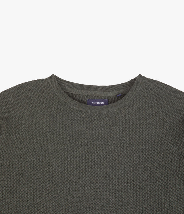 Sweater Hombre 100% Algodón Acra Verde Oscuro