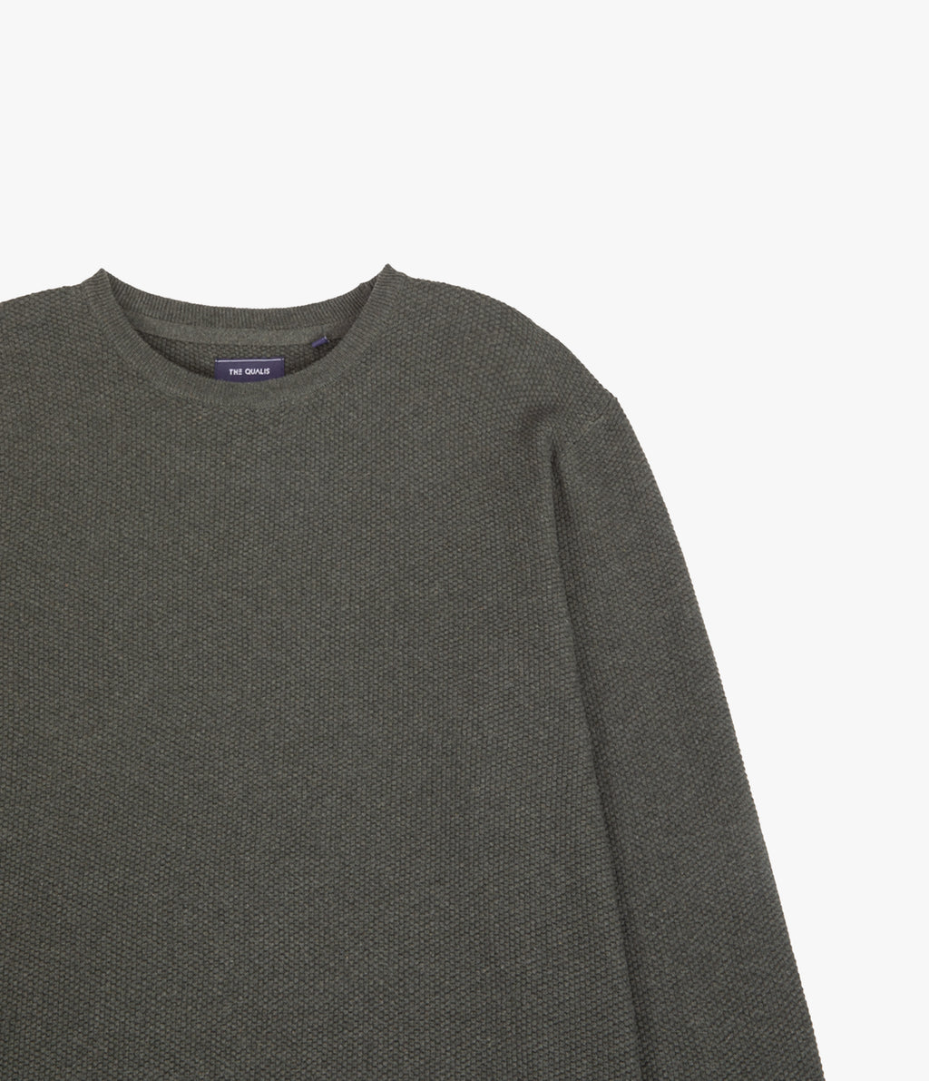 Sweater Hombre 100% Algodón Acra Verde Oscuro