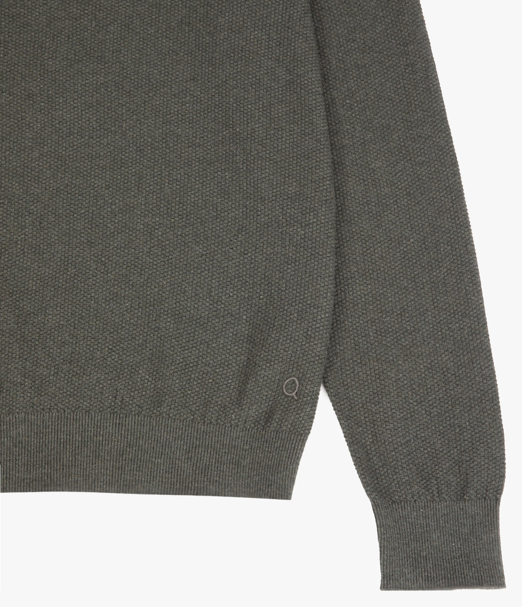 Sweater Hombre 100% Algodón Acra Verde Oscuro