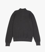 Sweater Hombre 100% Algodón Acra Half Zipper Gris Marengo