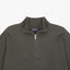 Sweater Hombre 100% Algodón Acra Half Zipper Verde Oscuro