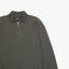 Sweater Hombre 100% Algodón Acra Half Zipper Verde Oscuro