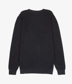 Sweater Hombre 100% algodón Waffle Negro