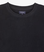 Sweater Hombre 100% algodón Waffle Negro