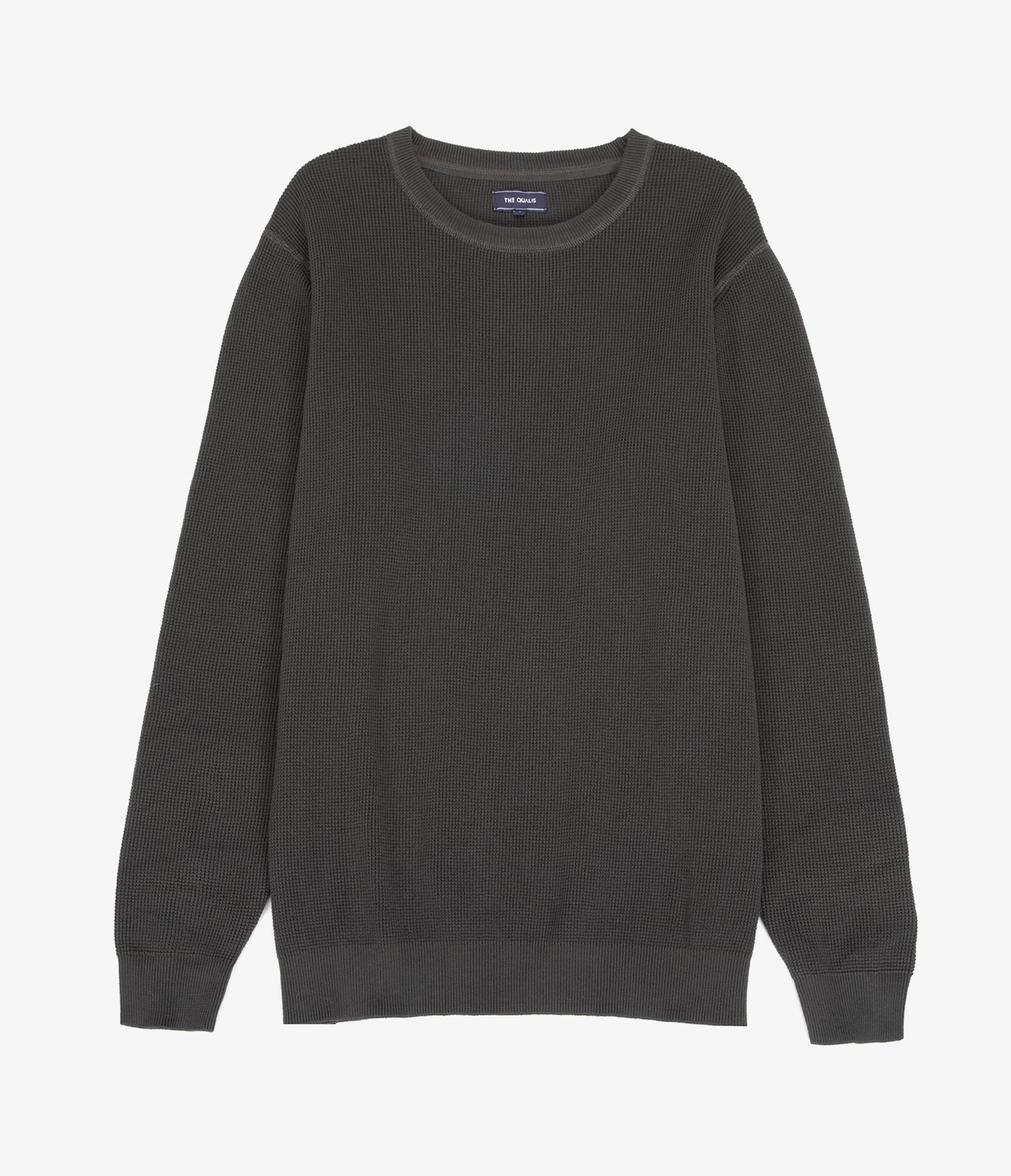 Sweater Hombre 100% algodón Waffle Verde