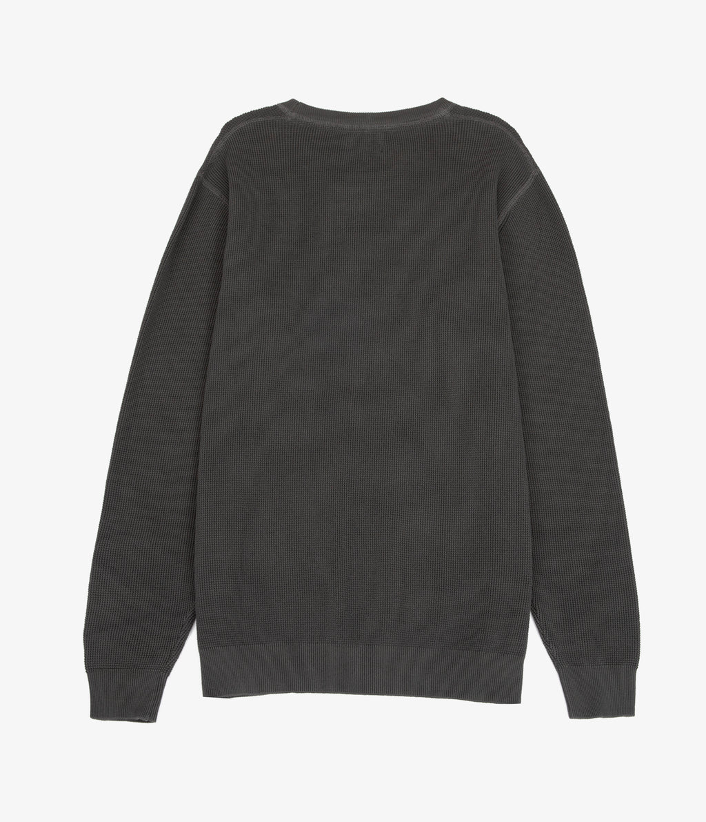 Sweater Hombre 100% algodón Waffle Verde
