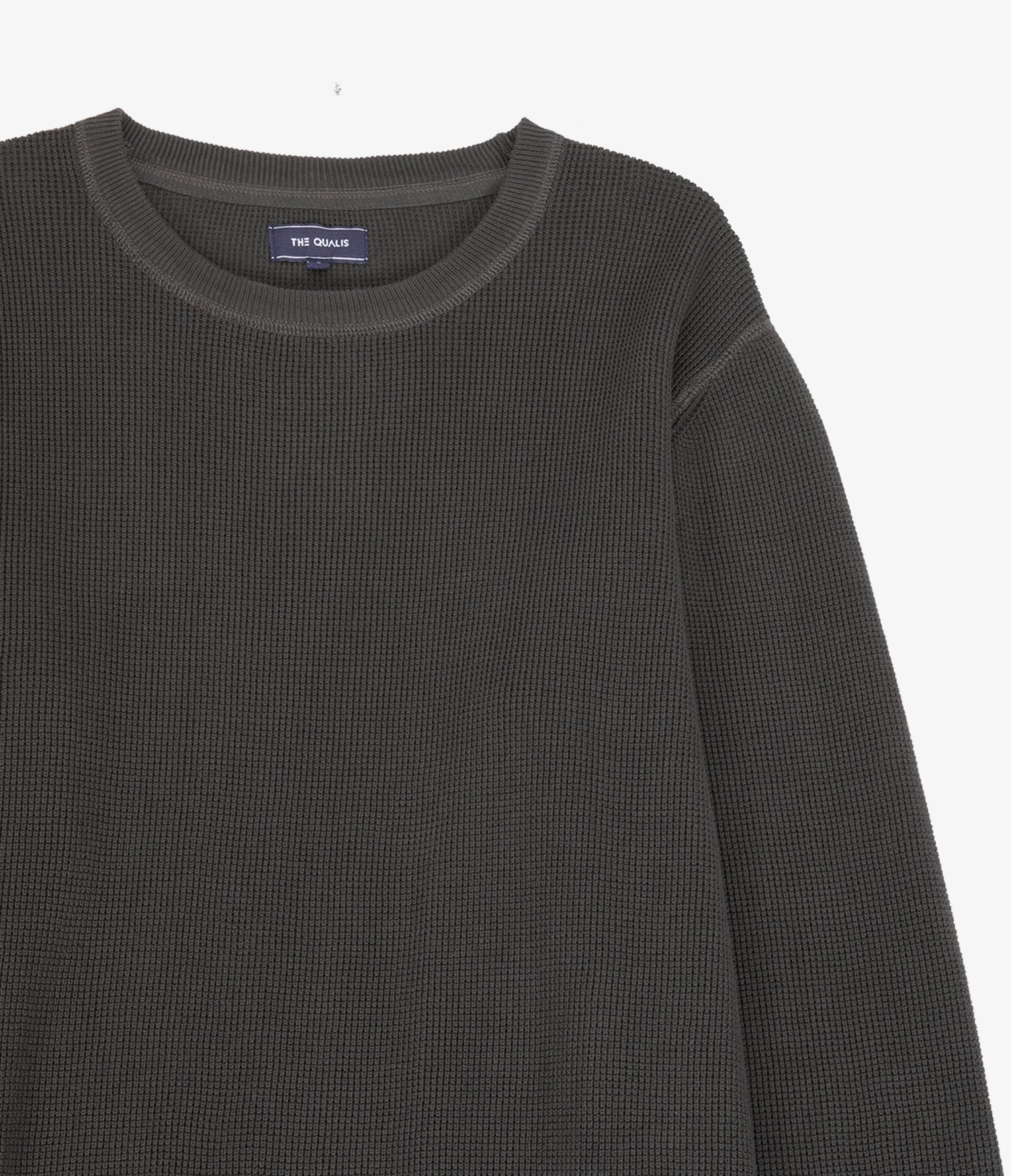 Sweater Hombre 100% algodón Waffle Verde