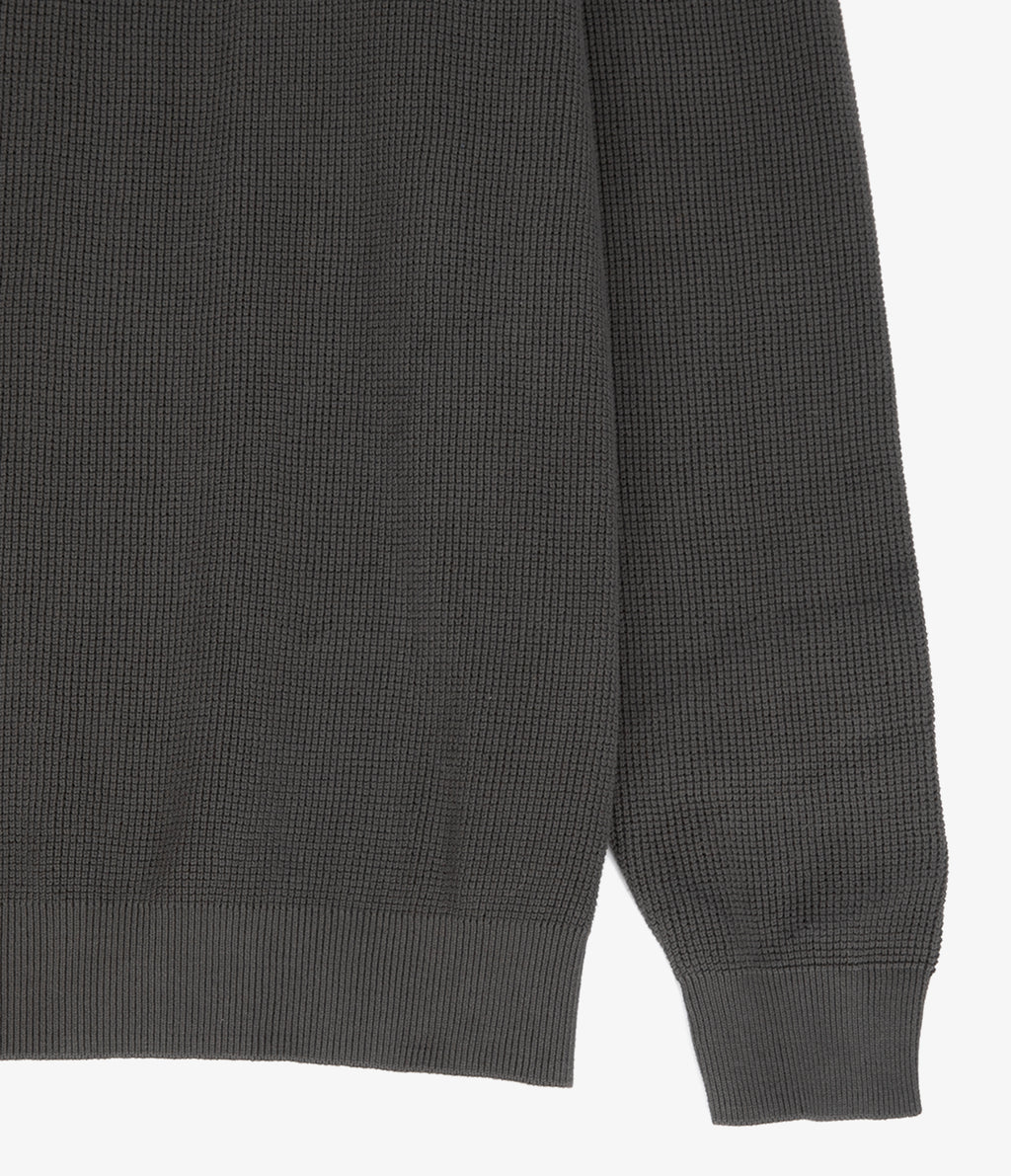Sweater Hombre 100% algodón Waffle Verde