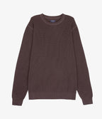 Sweater Hombre 100% algodón Waffle Morado