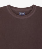 Sweater Hombre 100% algodón Waffle Morado